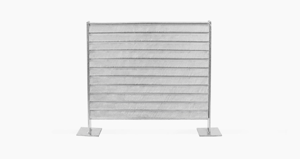 Clôture à Lames d'Occultation